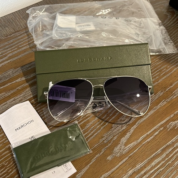 Longchamp Accessories - Longchamp Classic Aviator 59MM Gradient Sunglasses